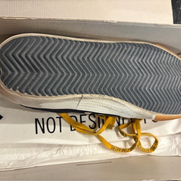 Women’s Golden Goose Black and Red Sneakers with Leopard Print - Picture 6 of 6